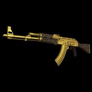 AK-47 | Gold Arabesque